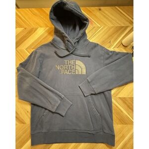 THE NORTH FACE Men‎ M Half Dome Pullover Hoodie Blue/Gray Gorpcore Outdoors